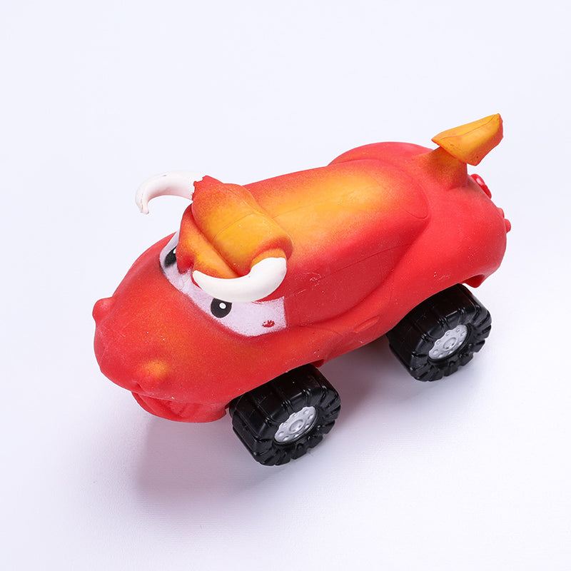 Cartoon Rebound Decompression Car Kids Toys