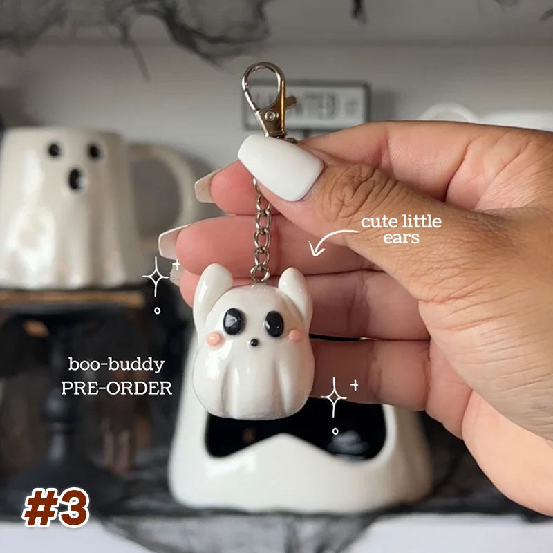 Cute Ghost Keychain