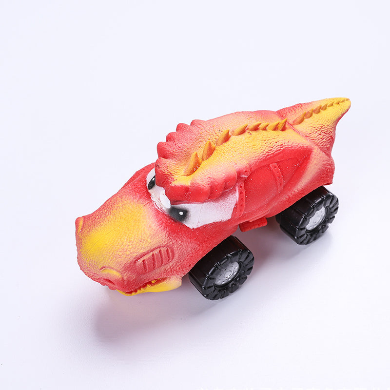 Cartoon Rebound Decompression Car Kids Toys