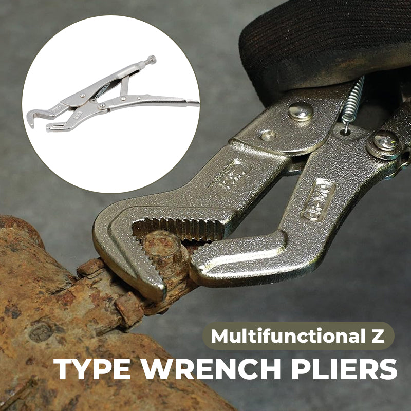 Multifunctional Z-Type Wrench Pliers