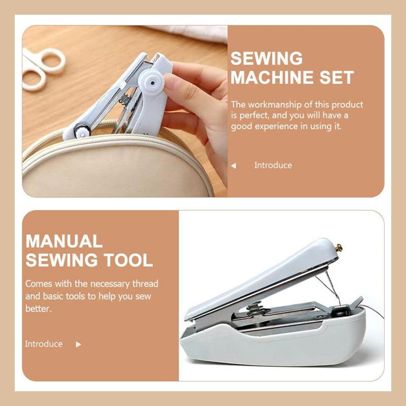 Portable Handheld Sewing Machine Kit