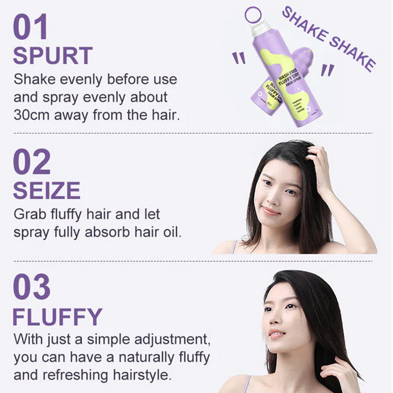 Reduces Fatigue And Oiliness - Hair Volumizer Spray