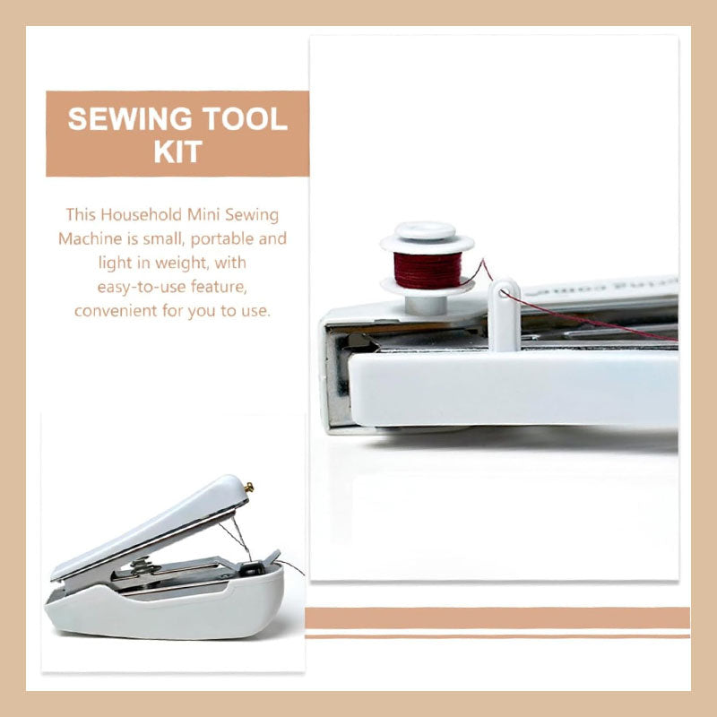 Portable Handheld Sewing Machine Kit