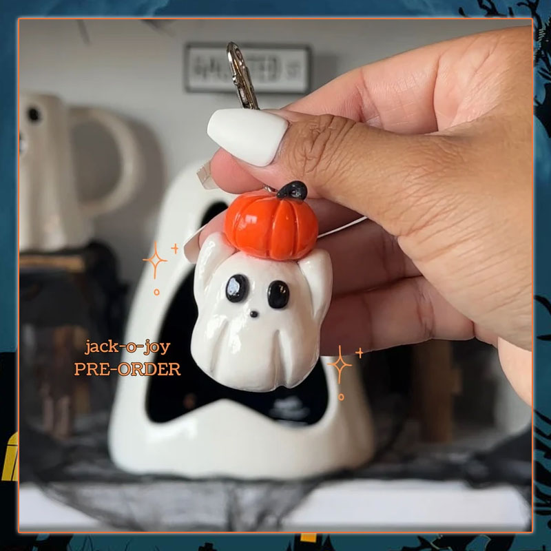 Cute Ghost Keychain