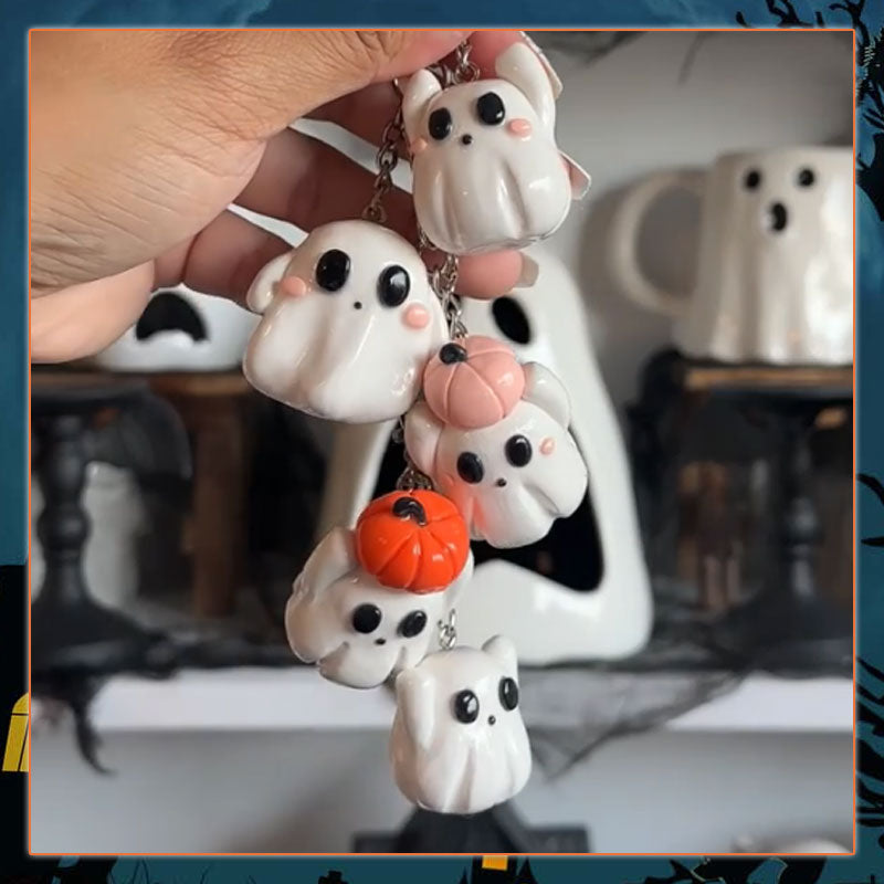 Cute Ghost Keychain