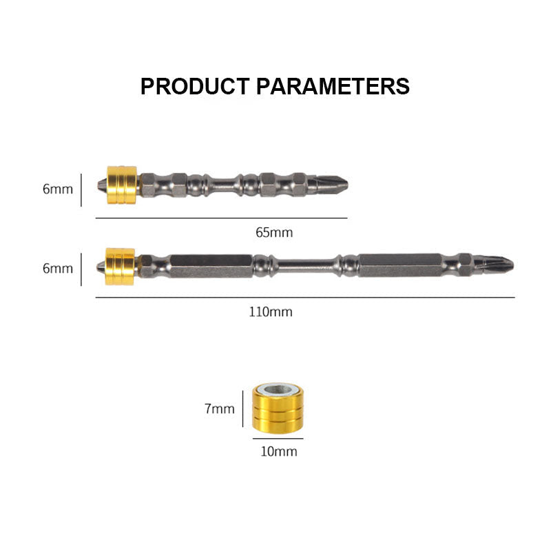 Anti-slip Strong Magnetic Coil Bits