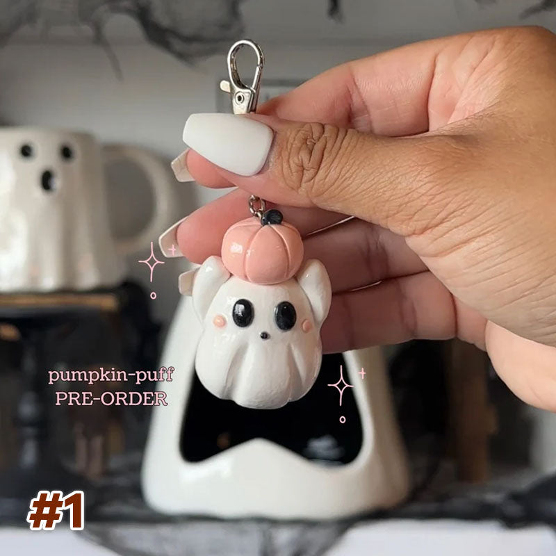 Cute Ghost Keychain