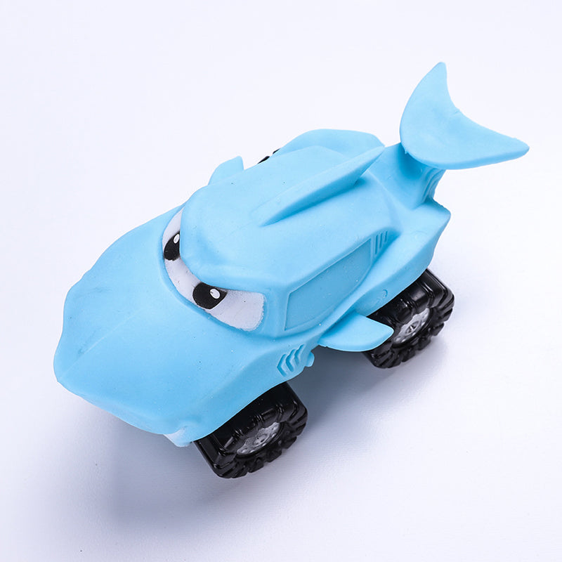 Cartoon Rebound Decompression Car Kids Toys